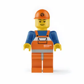 Mini Figure Wearing Cap